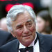 Actor Peter Falk, from "Columbo," arriving at NBC's 75th anniversary celebration at New York's Rockefeller Center.