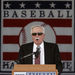  Dick Williams  gives his induction speech during ceremonies at the Baseball Hall of Fame in Cooperstown, N.Y., Sunday, July 27, 2008.