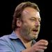 In this Sept. 14, 2005 file photo, British essayist Christopher Hitchens speaks during a debate in New York.