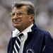 Penn State coach Joe Paterno watches the college football game against Youngstown State from the side lines Saturday, Sept. 16, 2006, in State College, Pa.