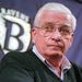 This Dec. 28, 1998 file photo shows Baltimore Ravens owner Art Modell listening to a reporters question during a news conference at the Ravens training facility in Owings Mills, Md. Former Ravens owner Modell has died. He was 87. The team said Modell died of natural causes early Thursday, Sept. 6, 2012, at Johns Hopkins Hospital, where he had been admitted Wednesday. (AP Photo/John Gillis, File)