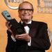 James Garner holds the 41st annual life achievement award backstage at the 11th annual Screen Actors Guild Awards in this Saturday, Feb. 5, 2005 file photo taken in Los Angeles. 