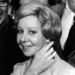 Jane Byrne smiles as election returns come in at her campaign headquarters in Chicago, Feb. 28, 1979. The maverick Mrs. Byrne defeated incumbent mayor Michael A. Bilandic in the city's Democratic primary election. (AP Photo/Fred Jewell)