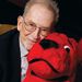 Norman Bridwell, creator of the popular "Clifford the Big Red Dog" series of children's books turned into a PBS TV show, died Friday, Dec. 12, 2014, on Martha's Vinyard in Massachusetts. He was 86. (AP Photo/Charles Sykes, File)