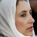 Benazir Bhutto at her last rally in 2007