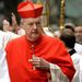 Archbishop Emeritus of New York, Cardinal Edward Egan, makes his way into St. Patrick's Cathedral in New York for the celebration of the Installation Mass for the new Archbishop of New York, Timothy Michael Dolan Wednesday, April 15, 2009. (AP Photo/Seth Wenig, Pool)