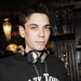 In this March 18, 2006 photo, celebrity disc jockey Adam Goldstein, also known as DJ AM, spins records at the Moody Blues clothing store opening in Scottsdale, Ariz. 