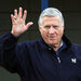 New York Yankees owner George Steinbrenner waves to fans in Tampa, Fla., in this Feb. 17, 2004 file photo.