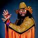 In this undated publicity image released by WWE, professional wrestler Randy "Macho Man" Savage is shown. Savage, whose legal name is Randy Mario Poffo, died in a car crash in Florida on Friday, May 20, 2011, according to a Florida Highway Patrol crash report.