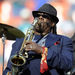  In this Nov. 14, 2010 file photo, Saxophonist Clarence Clemons performs during halftime of the Tennessee Titans against the Miami Dolphins NFL football game in Miami. 